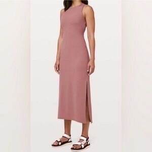 lululemon athletica Sleeveless Maxi Dress in Dusty Rose